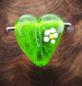 Preview: glass heart grass green
