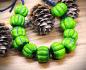 Preview: bead set 10 + 1 oliv green