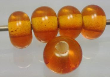 amber bright beads