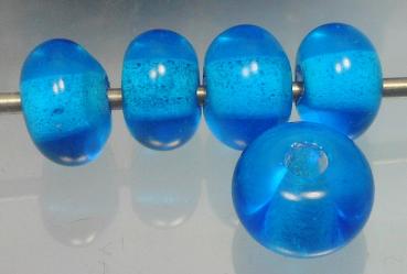turquoise transparent beads