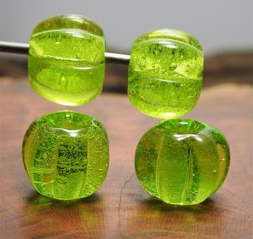 light grass green beads