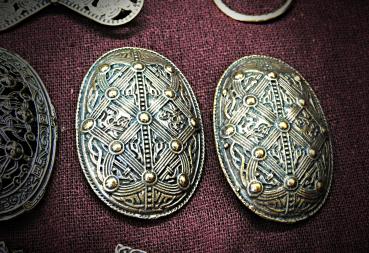 Ovalbrooch pair Norway