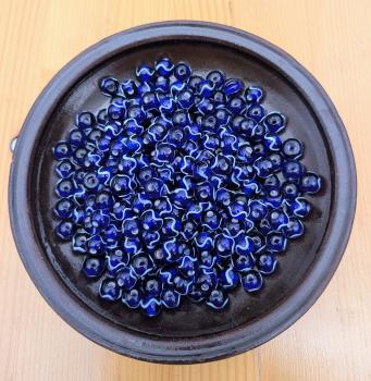 Perle Haithabu blau