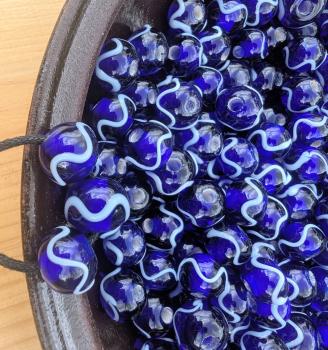 Preview: bead Haithabu blue