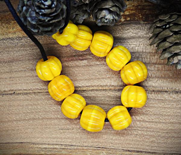 bead set 10 + 1 dark yellow