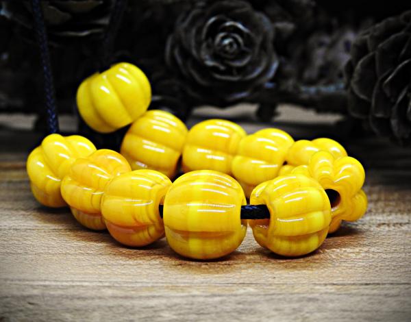 bead set 10 + 1 dark yellow