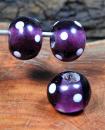 amethystfarbene Tupfenperle
